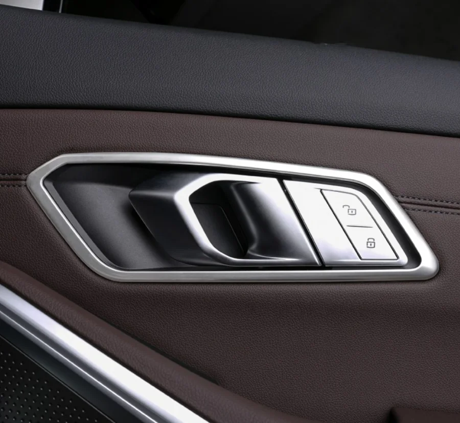 4 шт./комплект, внутренние накладки на дверные ручки для BMW 3 серии G20 2019 - 2021 2022
4 шт./комплект, внутренние накладки на дверные ручки для BMW 3 серии G20 2019 - 2021 2022