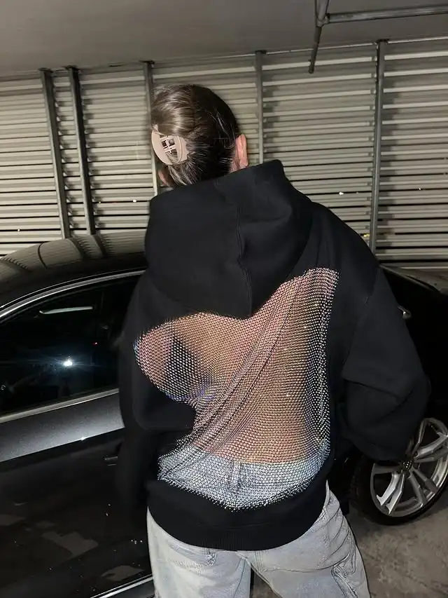 American Gothic Sexy Hollow Mesh Hoodie Y2K Clothes Womens Fashion Translucent Pullover Sweatshirt Casual Long Sleeves Jacket 23 S4be14632774043ac959da615699557cfX