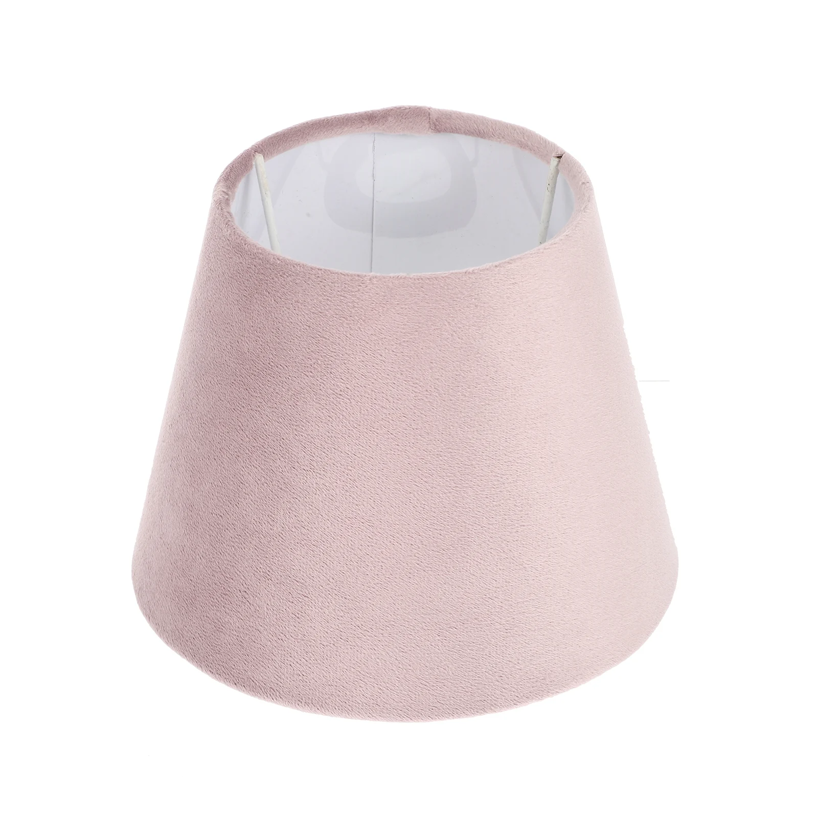 

Velvet Lampshade Household Drum Shades Lampshades for Table Barrel Cloth Tabletop Light Small Desk Vintage Retro Decor