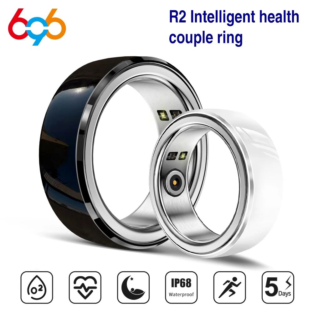 Smart Ring Bracelet Finger Digital Ring Heart Rate Monitoring Waterproof Blood Oxygen Sleep Remote Control Sport For IOS Android
Smart Ring Bracelet Finger Digital Ring Heart Rate Monitoring Waterproof Blood Oxygen Sleep Remote Control Sport For IOS Android