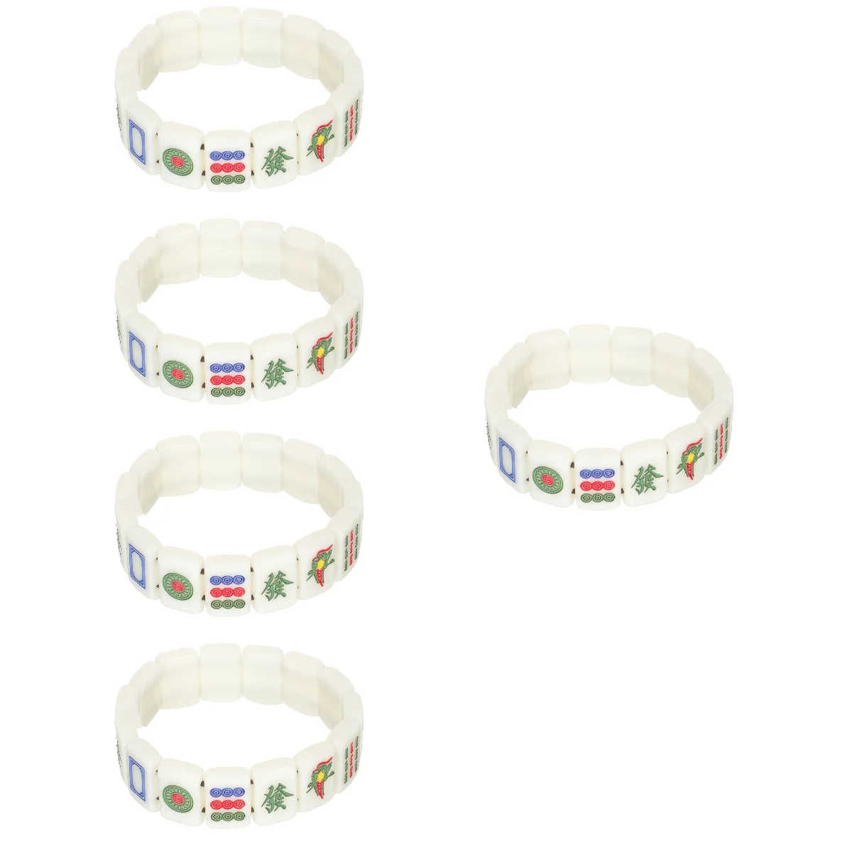 5 Count Bracelet for Men Wrist Chains Unique Creative Mahjong Bracelets Acrylic Acid Jewelry Couples Miss
5 Count Bracelet for Men Wrist Chains Unique Creative Mahjong Bracelets Acrylic Acid Jewelry Couples Miss