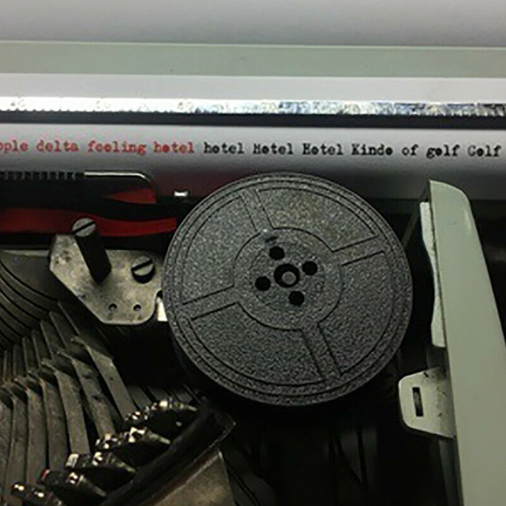 Ribbon Typewriter Ribbon Printer Ribbo Tape Typewriter Universal Black Compatible Core English Office Equipment
Ribbon Typewriter Ribbon Printer Ribbo Tape Typewriter Universal Black Compatible Core English Office Equipment