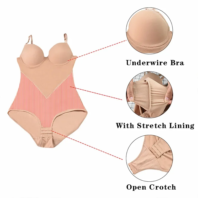 Vêtement amincissant pour femme, costume de batterie une pièce, corset, sous-vêtement sexy, nouvelle collection 4