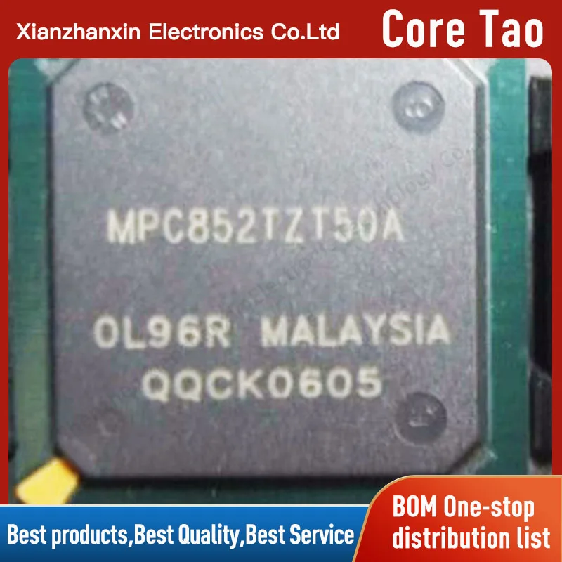 1pcs/lot MPC852TZT50A MPC852 BGA256 The microprocessor chip brand new original
1pcs/lot MPC852TZT50A MPC852 BGA256 The microprocessor chip brand new original