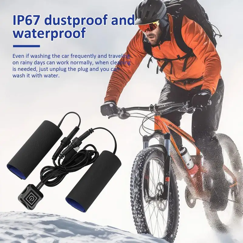 Motorcycle Electric Heating Handle Sleeve Adjustable Warm Supplies Electric Heating Handle Kit 3 Gear Adjustable High Quality
Motorcycle Electric Heating Handle Sleeve Adjustable Warm Supplies Electric Heating Handle Kit 3 Gear Adjustable High Quality