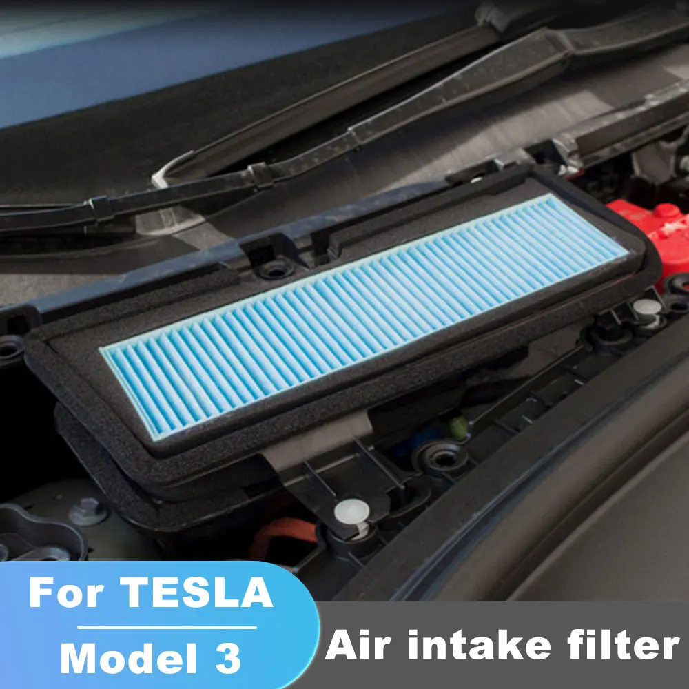 

Car Air Flow Vent Cover Trim For Tesla Model 3 21-23 Auto Air intake filter Accessories Anti-Blocking Model3 Intake Protection