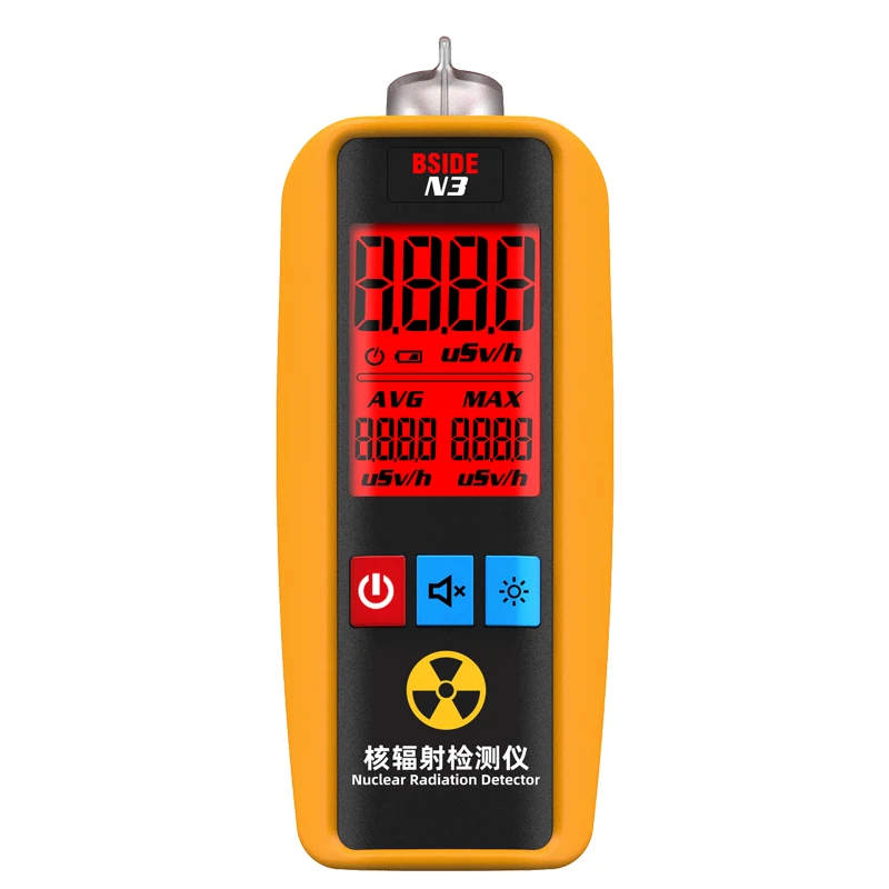 

High Precision Geiger counter Nuclear Radiation Detector β γ X-ray Beta Gamma Detector Geiger Counter Marble Dosimeter Tester