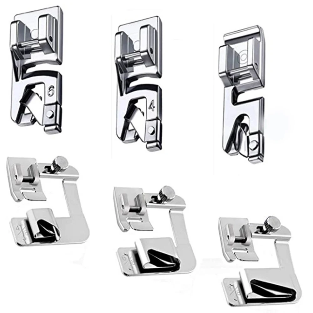 3mm/4mm/6mm Rolled Hem Feet Domestic Sewing Machine Foot Presser Foot For BrotherSingerJanome Babylock KenmoreSew Accessories
3mm/4mm/6mm Rolled Hem Feet Domestic Sewing Machine Foot Presser Foot For BrotherSingerJanome Babylock KenmoreSew Accessories