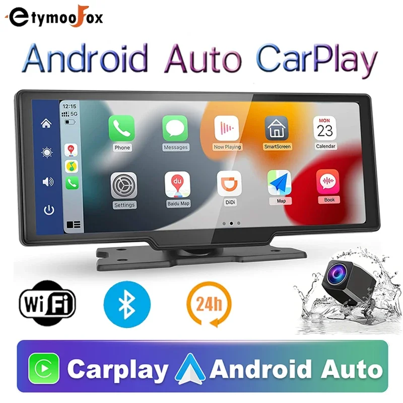 10'' Dash Cam Carplay & Android Auto Rearview Camera 2K Video DVR Navigation Recorder Dashboard Car Mirror 24H Park AUX Tools
10'' Dash Cam Carplay & Android Auto Rearview Camera 2K Video DVR Navigation Recorder Dashboard Car Mirror 24H Park AUX Tools