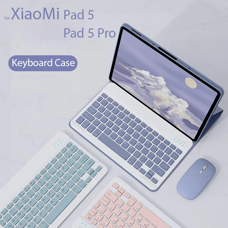 For Xiaomi Mi Pad 5 Pro Keyboard Case Russian Portuguese Spanish French Arabic For Tablet Xiaomi MIPAD 5 Magnetic Keyboard Cover
For Xiaomi Mi Pad 5 Pro Keyboard Case Russian Portuguese Spanish French Arabic For Tablet Xiaomi MIPAD 5 Magnetic Keyboard Cover