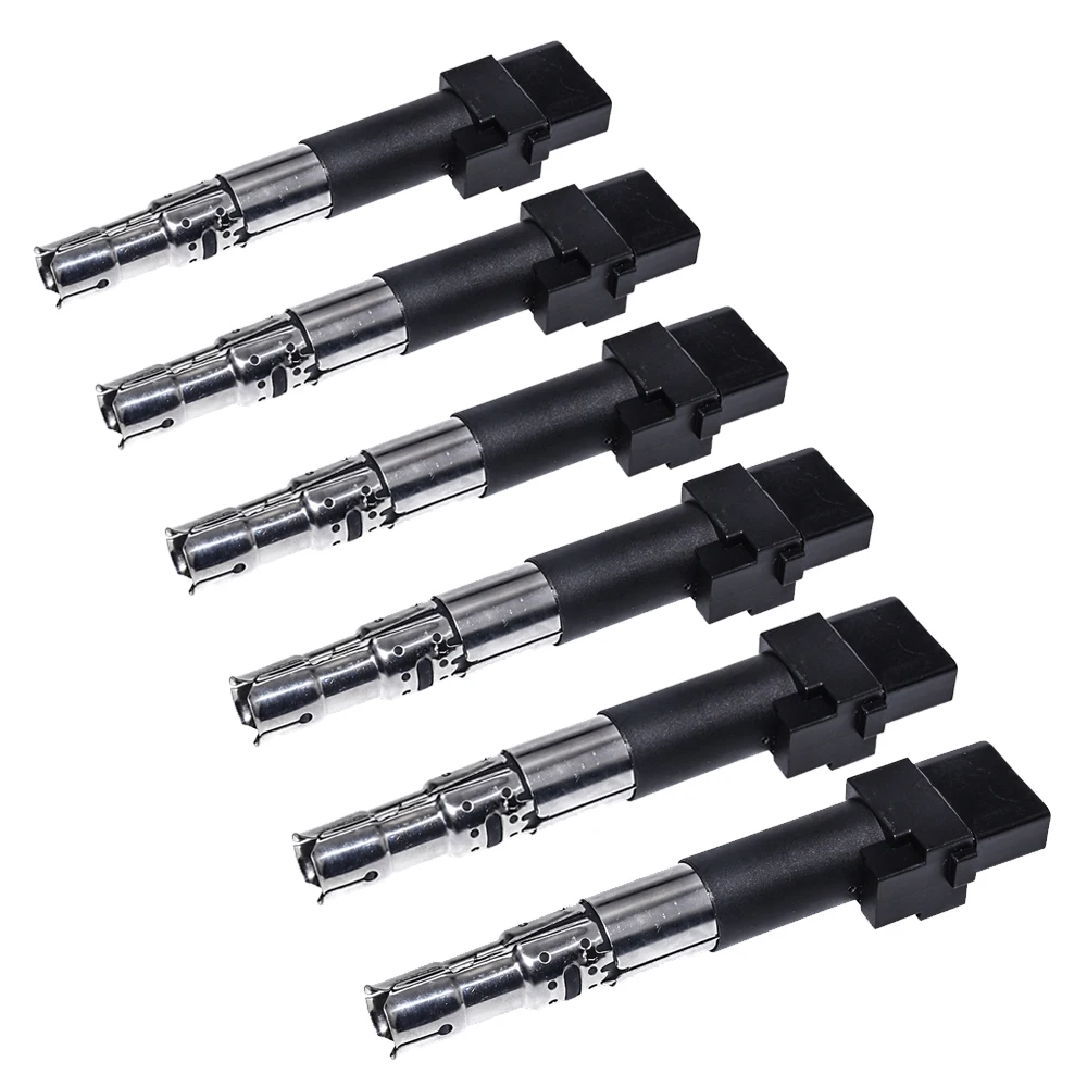 6pcs Ignition Coil 022905100B For AUDI A3 3.2 Quattro 2003-2009 Q7 TT PORSCHE CAYENNE SKODA SUPERB II VW EOS PASSAT TRANSPORTER
6pcs Ignition Coil 022905100B For AUDI A3 3.2 Quattro 2003-2009 Q7 TT PORSCHE CAYENNE SKODA SUPERB II VW EOS PASSAT TRANSPORTER