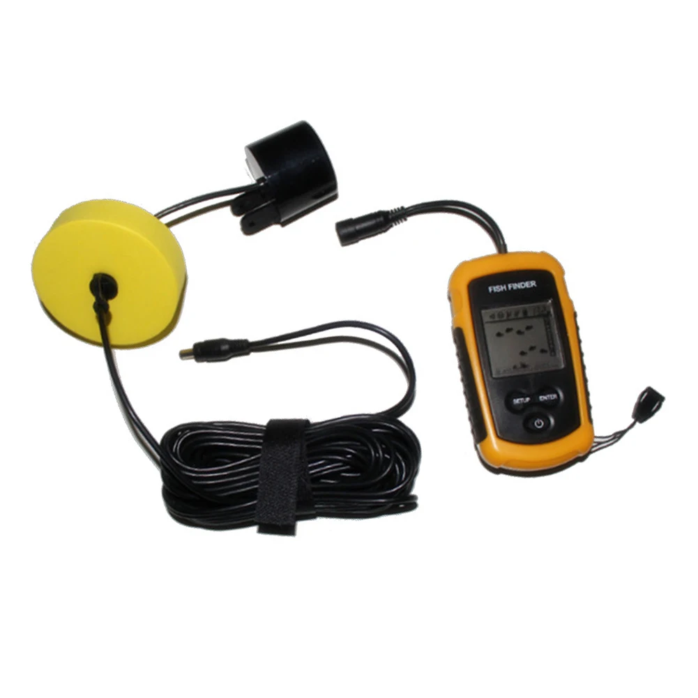 Fishfinders 1 Pcs Fish Finder Fishing Parts Plastic+metal 12 * 6.8 *3.1cm Approx. 9 Meters Black Yellow 2023 New
Fishfinders 1 Pcs Fish Finder Fishing Parts Plastic+metal 12 * 6.8 *3.1cm Approx. 9 Meters Black Yellow 2023 New