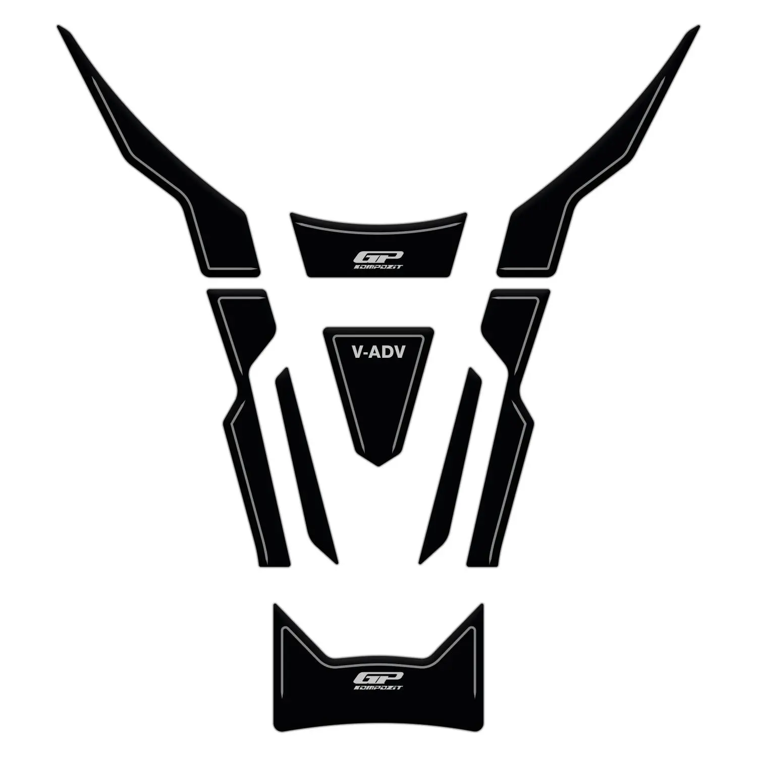 GP Kompozit For Freccia 150 2022 Compatible Tank Pad Black Sticker Motorcycle Designing Accessory
GP Kompozit For Freccia 150 2022 Compatible Tank Pad Black Sticker Motorcycle Designing Accessory