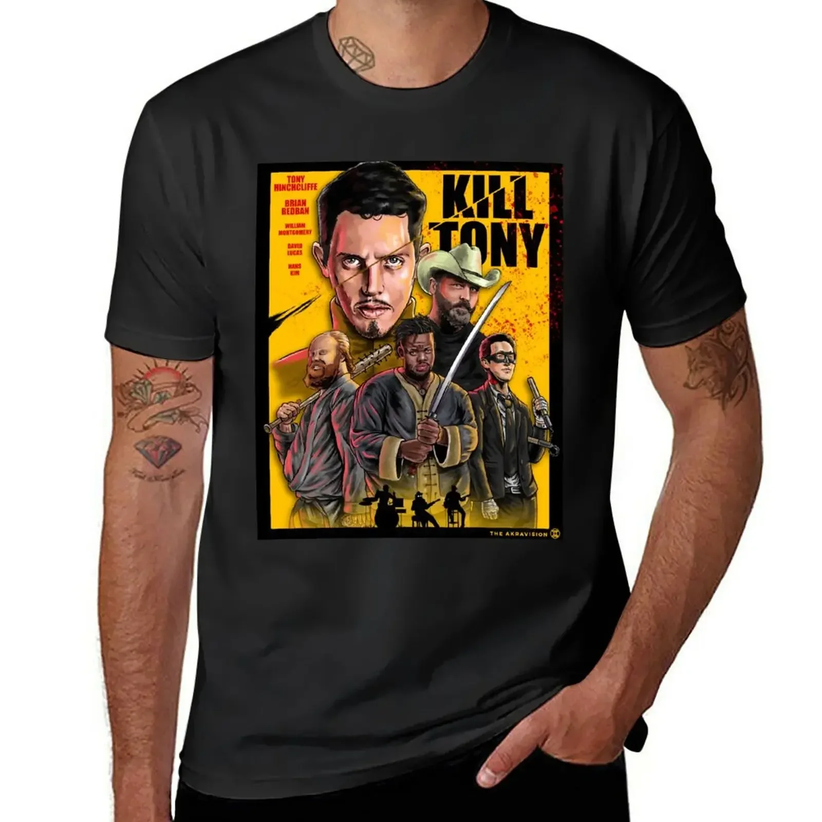 

Kill Tony Movie Poster T-Shirt animal prinfor boys new edition graphics mens champion t shirts