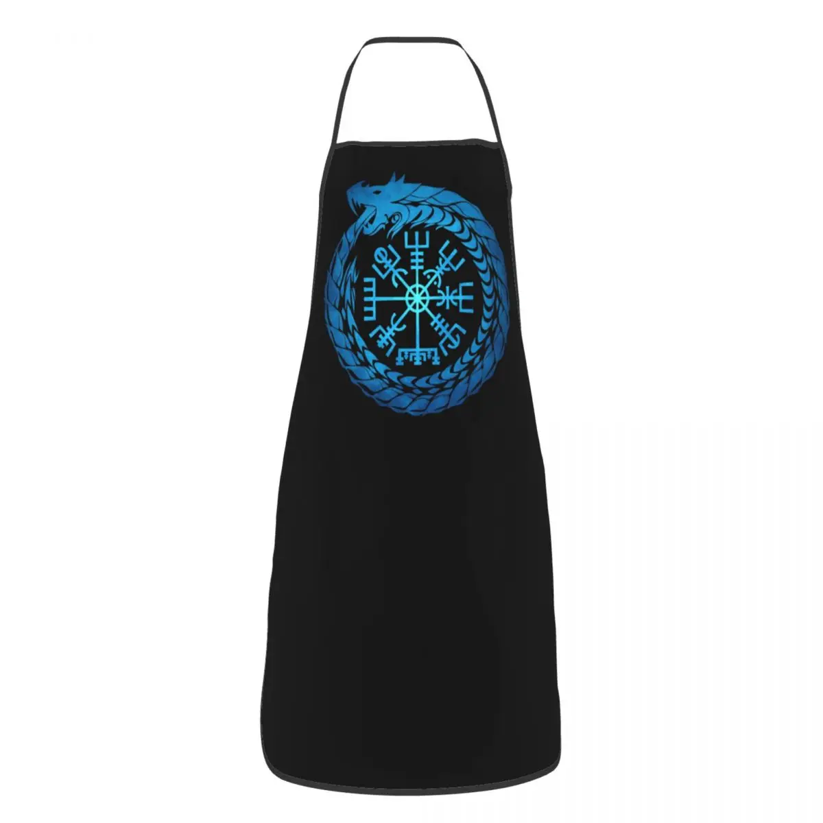 Vegvisir Viking Compass Apron Kitchen Chef Cooking Baking Bib Women Men Norse Mythology Tablier Cuisine for Gardening
Vegvisir Viking Compass Apron Kitchen Chef Cooking Baking Bib Women Men Norse Mythology Tablier Cuisine for Gardening