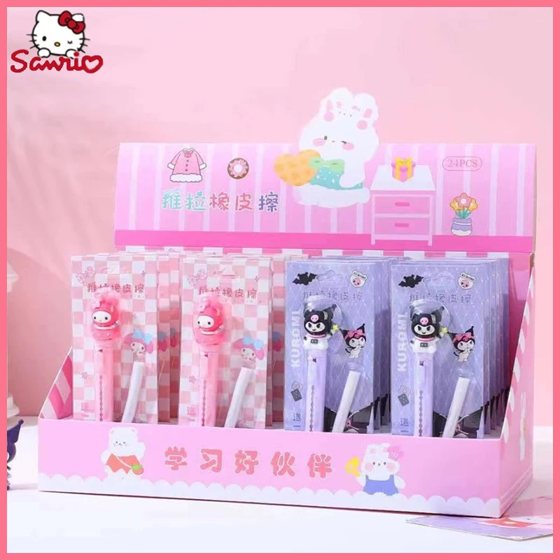Kuromi Push-pull Eraser Student Stationery High Appearance Level Cartoon Durable Eraser Replaceable Eraser Wholesale Office Gift
Kuromi Push-pull Eraser Student Stationery High Appearance Level Cartoon Durable Eraser Replaceable Eraser Wholesale Office Gift
