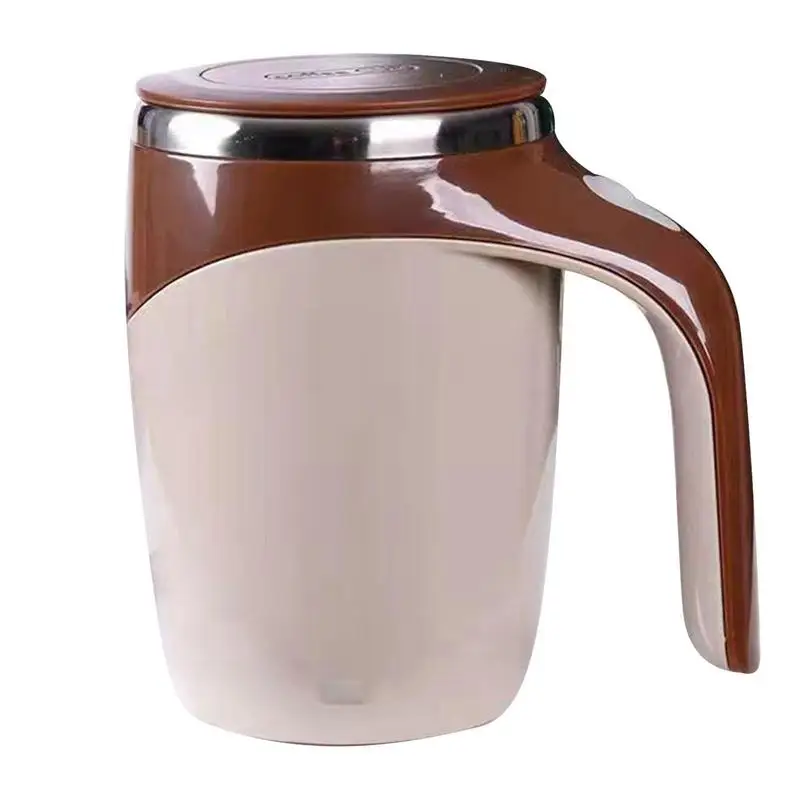 

Electric Self Stirring Mixing Mug Magnetic Coffee Mug Stainless Steel Mugs Insulated Tumblers USB Rechargeable For Coffee Tea