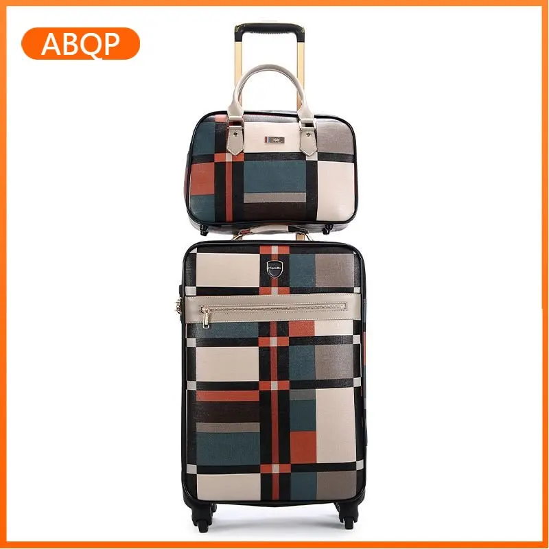 

ABQP 16 inch small travel suitcase 20 inch carry on luggage for kids trolley case handbag Cabin luggage set maletas de viaje