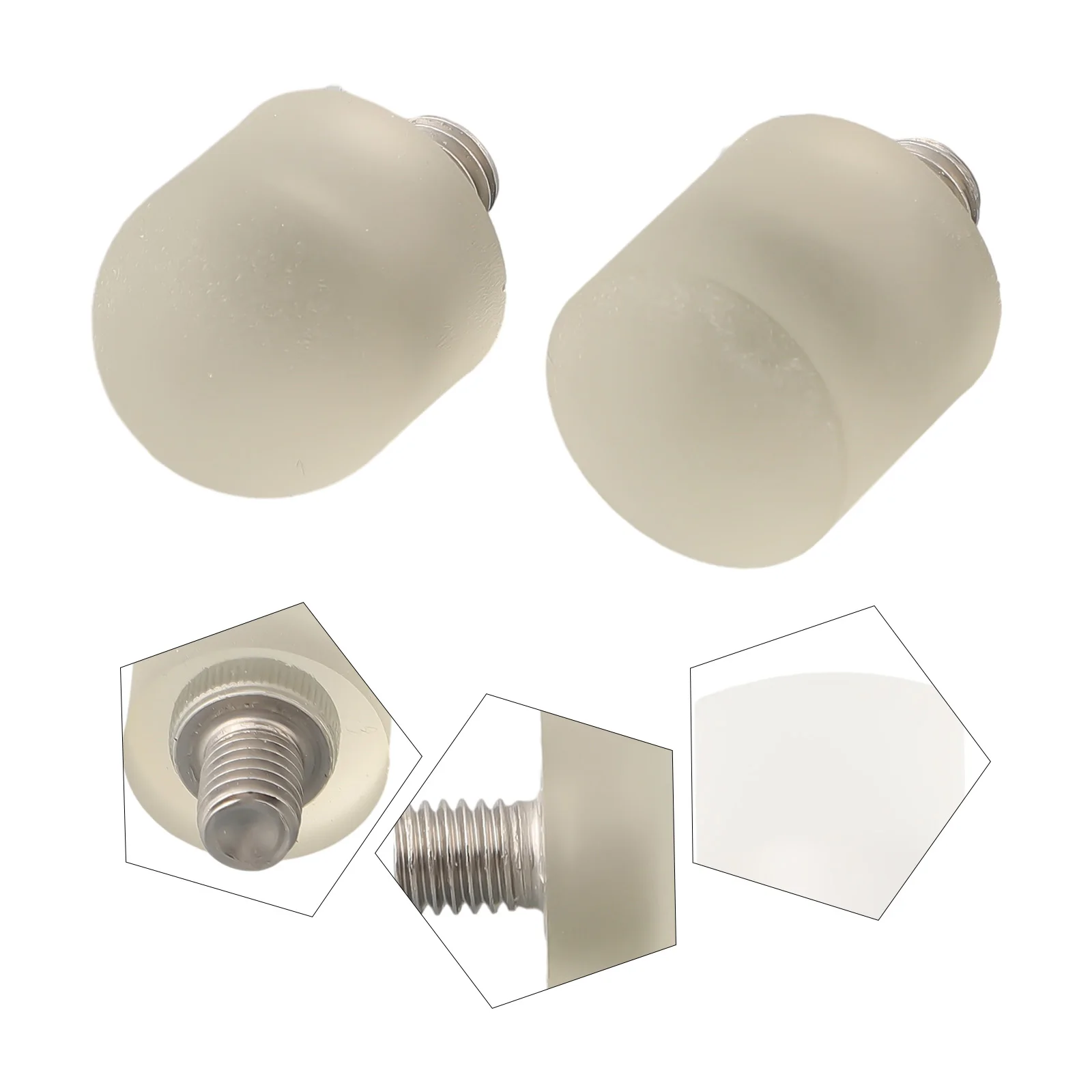 Easy Replacement Dent Repair Tips Set of 2 PU Material Tips for Paintless Dent Repair Hammer and For Hook Dent Repair Tools
Easy Replacement Dent Repair Tips Set of 2 PU Material Tips for Paintless Dent Repair Hammer and For Hook Dent Repair Tools
