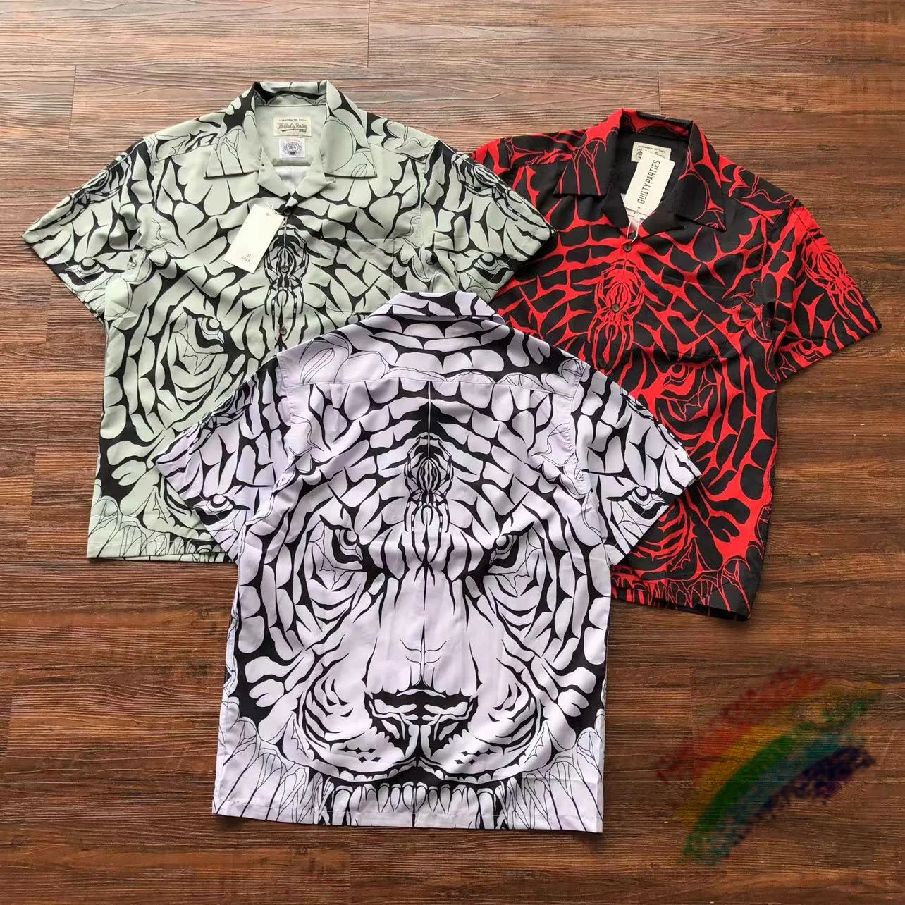 2023ss Hawaii Beach Style Wacko Maria Shirt Summer High Quality Tiger Full Printing Lapel Shirts For Men Women
2023ss Hawaii Beach Style Wacko Maria Shirt Summer High Quality Tiger Full Printing Lapel Shirts For Men Women