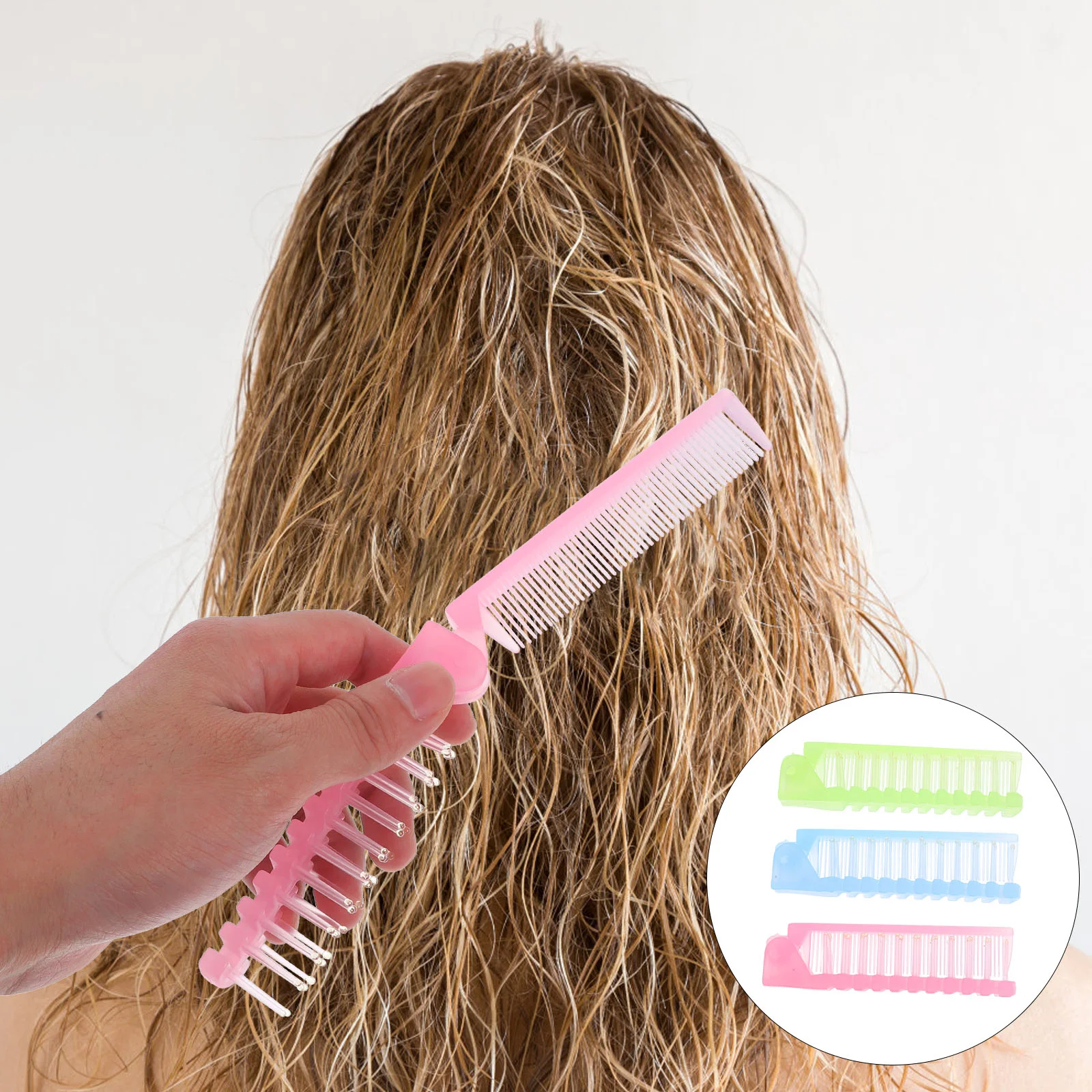 3pcs Hair Brush Travel Combs Portable Folding Combs Detangling Combs for Daily Use
3pcs Hair Brush Travel Combs Portable Folding Combs Detangling Combs for Daily Use