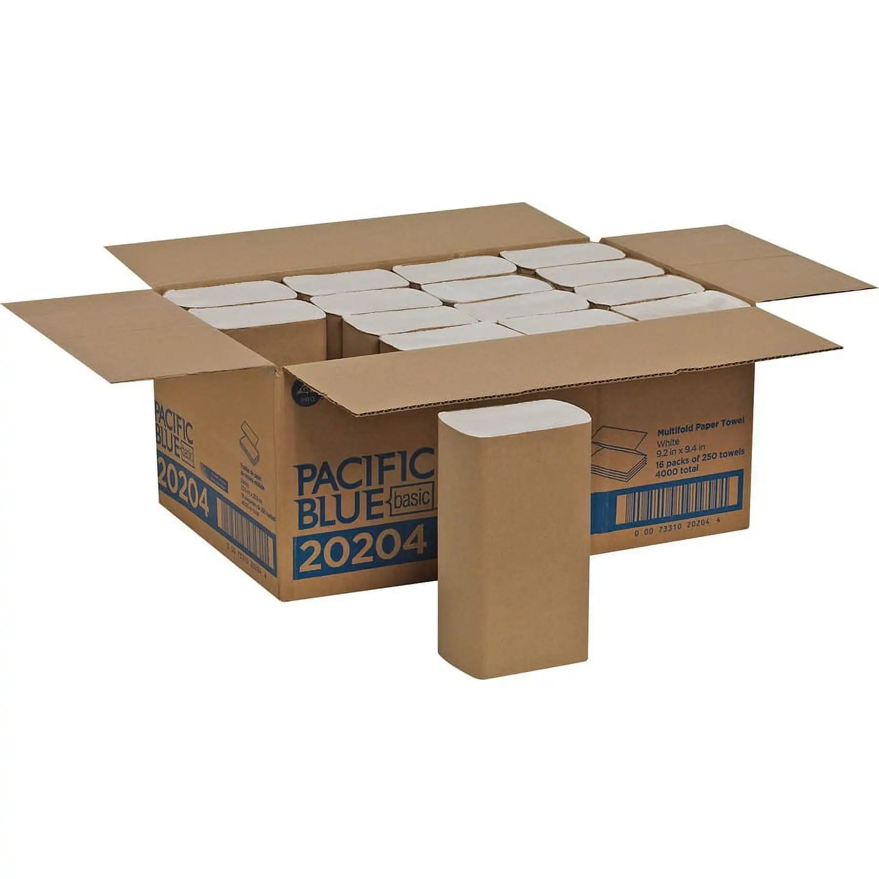 Georgia-Pacific Multifold Paper Towels, White, 250 Paper Towels per Pack, 16 Packs per Case
Georgia-Pacific Multifold Paper Towels, White, 250 Paper Towels per Pack, 16 Packs per Case