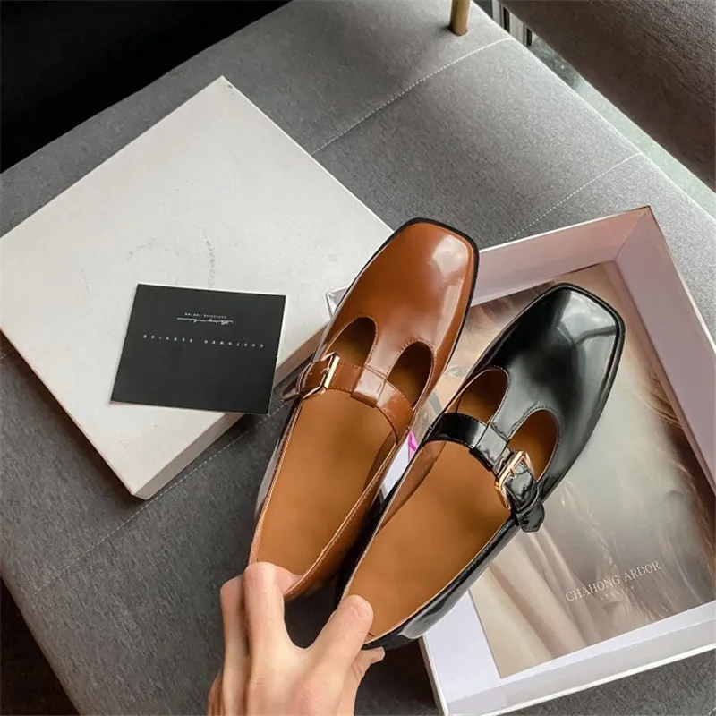 Spring Women Pumps Split Leather Shoes for Women Square Toe Chunky Heel Shoes Low Heel Mary Janes Brown Shoes Zaptos De Mujer 
Spring Women Pumps Split Leather Shoes for Women Square Toe Chunky Heel Shoes Low Heel Mary Janes Brown Shoes Zaptos De Mujer