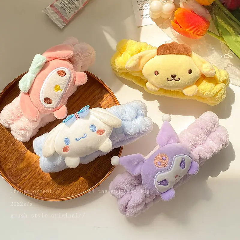 Sanrio My melody Cinnamoroll My melody anime cartoon cute autumn and winter plush headband girly heart wash headband headgear
Sanrio My melody Cinnamoroll My melody anime cartoon cute autumn and winter plush headband girly heart wash headband headgear