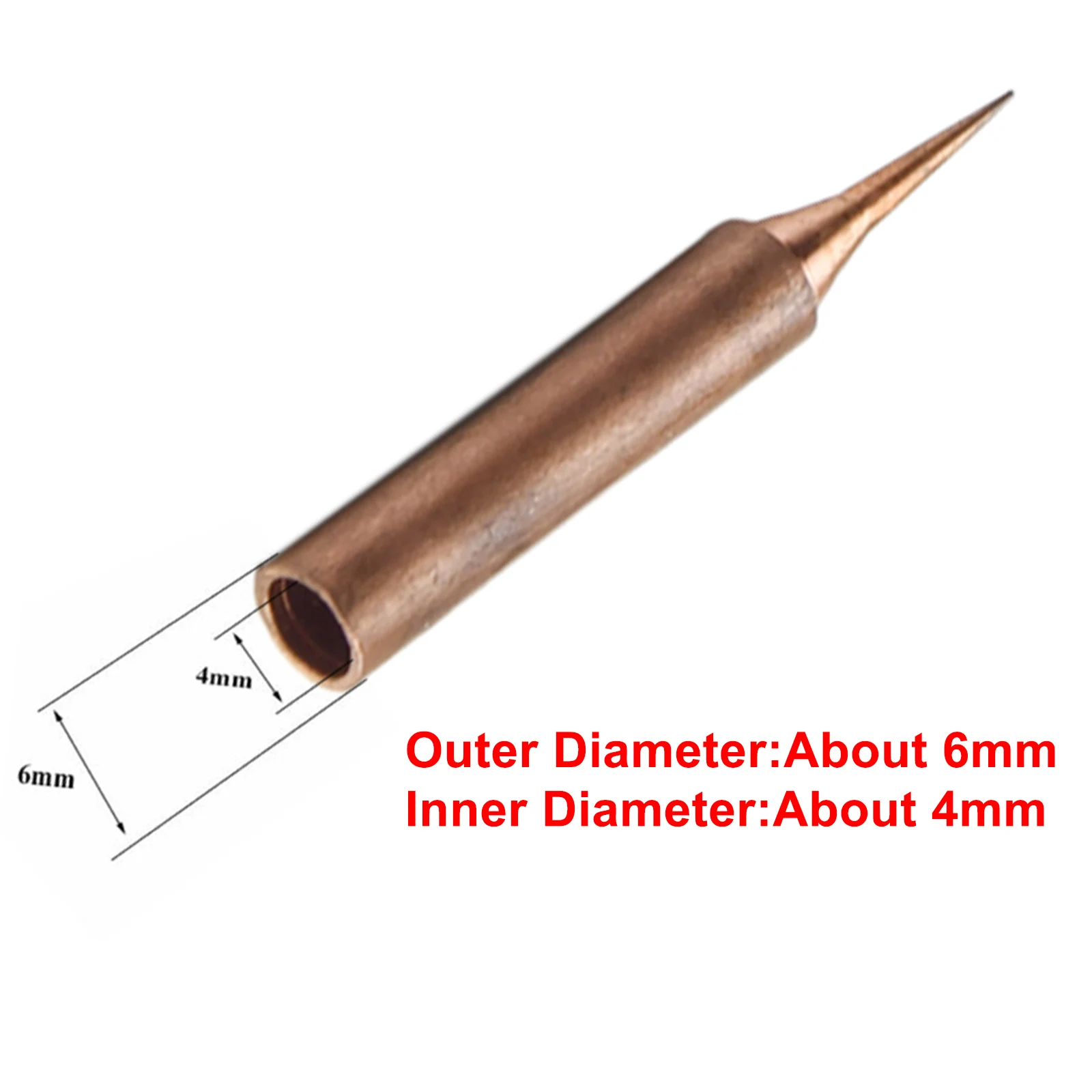 10pcs I+B+K+1.2D+2C+3C Soldering Tip 900M-T K+4C+2.4D+1.6D+3.2D Pure Copper Electric Iron Head Series Solder Tool
10pcs I+B+K+1.2D+2C+3C Soldering Tip 900M-T K+4C+2.4D+1.6D+3.2D Pure Copper Electric Iron Head Series Solder Tool