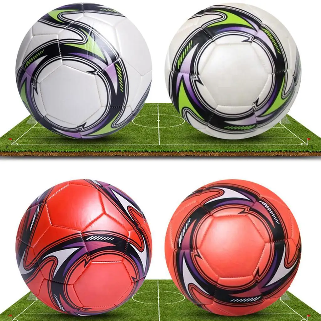 

Football Balls Official Size 5 Pvc Material Outdoor Soccer Match Training League Ball Machine Stitched Football Game Training