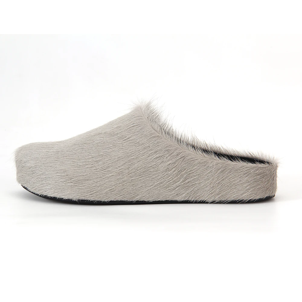 Real Leather Horsehair Fur Slippers Sandals Women 2023 Mules Runway Flats Thick Sole Leisure Designer Shoes Slippers
Real Leather Horsehair Fur Slippers Sandals Women 2023 Mules Runway Flats Thick Sole Leisure Designer Shoes Slippers