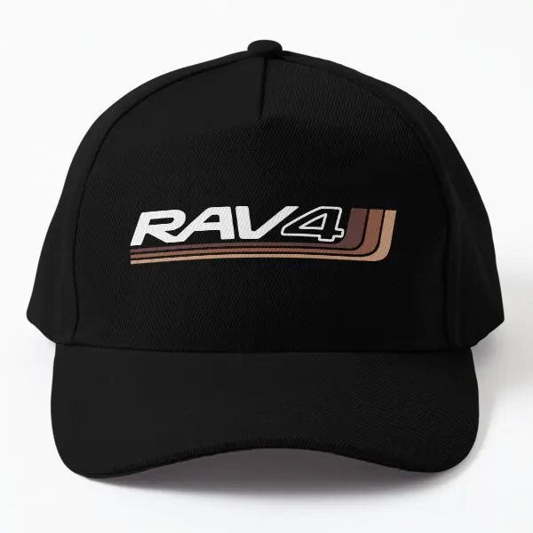 

Rav4 Heritage Brown Color Artwork Baseball Cap Hat Fish Casquette Printed Solid Color Casual Summer Black Snapback Outdoor Sun