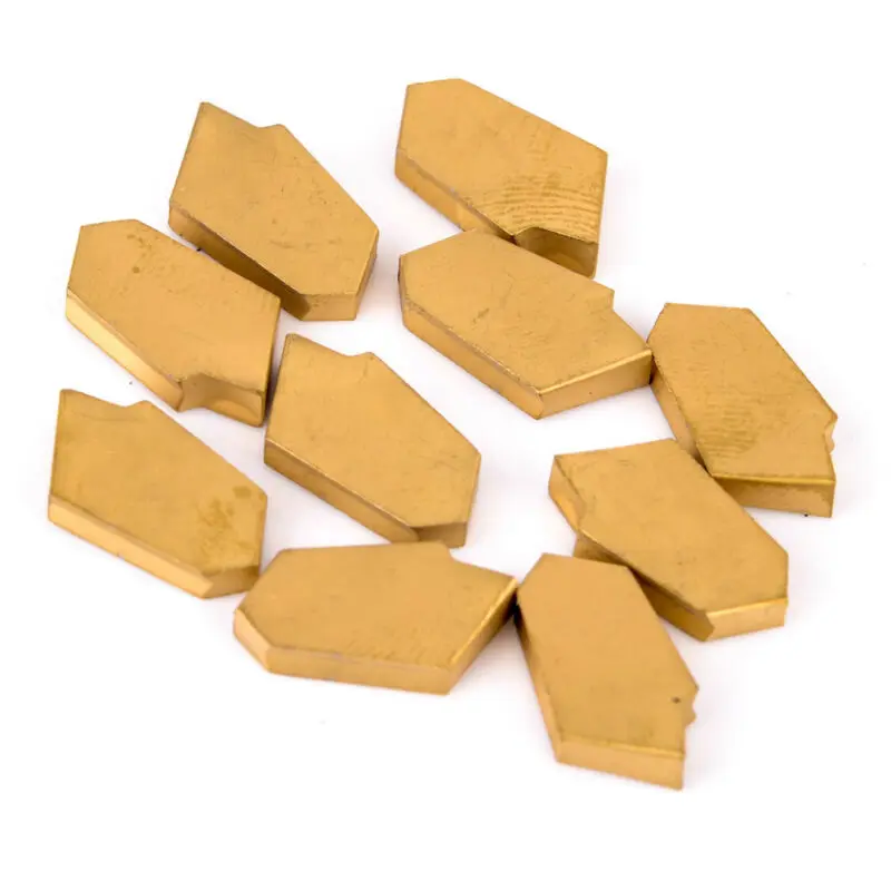 ZQMX3N11-1E Carbide inserts Blade Cut-Off Equipment Gold Grooving Tool 10pcs Accessories Practical Replacement
ZQMX3N11-1E Carbide inserts Blade Cut-Off Equipment Gold Grooving Tool 10pcs Accessories Practical Replacement