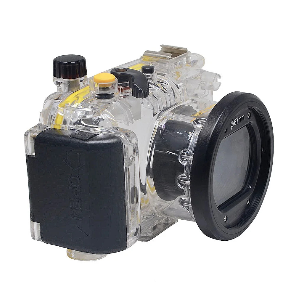 

Mcoplus WP-S100 40m 130ft Underwater Diving Camera Housing Waterproof Case for Canon S100 Camera