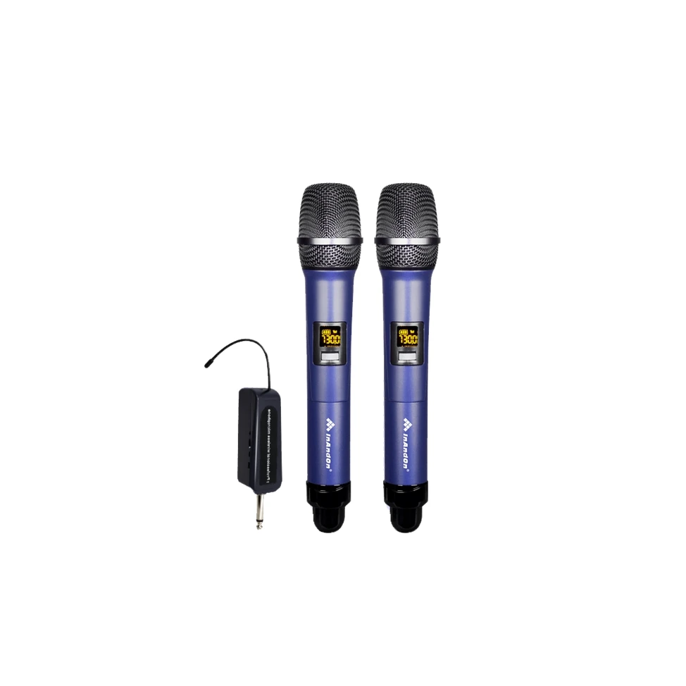 Factory Wholesale Price Mics Professional Karaoke Mic Portable Wireless Microphone
Factory Wholesale Price Mics Professional Karaoke Mic Portable Wireless Microphone