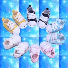 9 Colors 5 cm BJD Doll Canvas Shoes Boots Accessories Fit 14.5 Inch American Wellie Wishers Dolls&EXO&Paola Reina Doll Kids Toys 
9 Colors 5 cm BJD Doll Canvas Shoes Boots Accessories Fit 14.5 Inch American Wellie Wishers Dolls&EXO&Paola Reina Doll Kids Toys