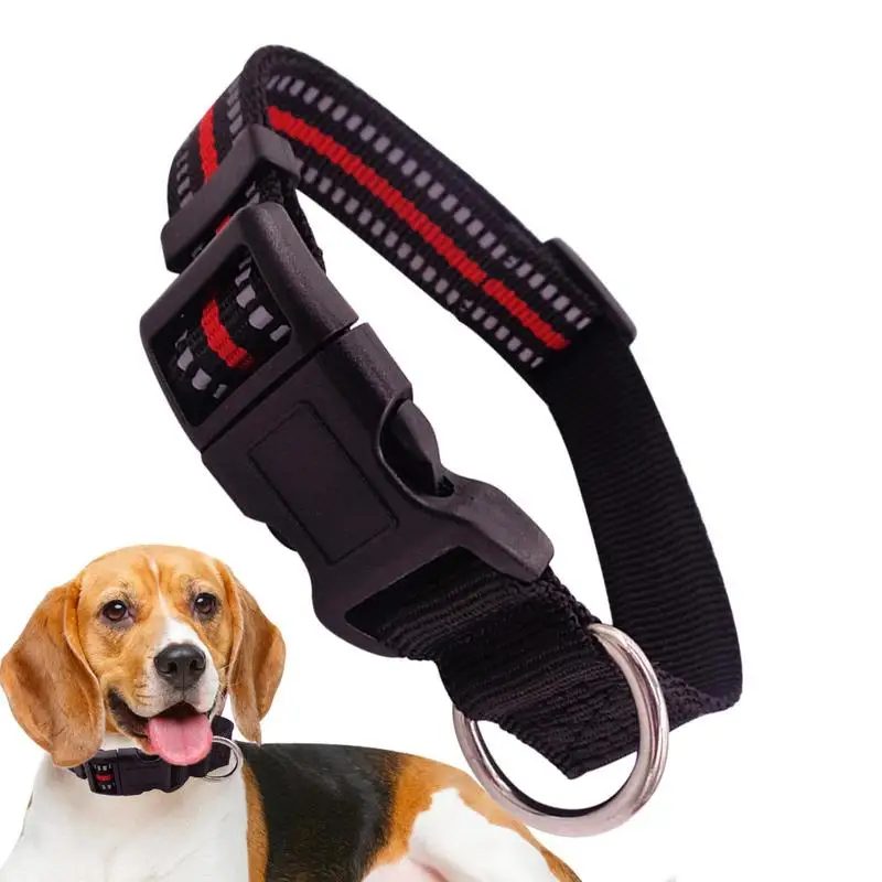 New Nylon Dog Collar Breathable Large Dog Collars Dog Comfort Collar Reflective Dog Tag Collar Adjustable For Various Dogs
New Nylon Dog Collar Breathable Large Dog Collars Dog Comfort Collar Reflective Dog Tag Collar Adjustable For Various Dogs