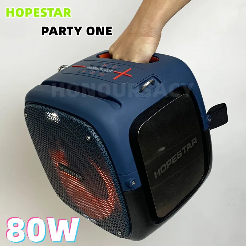 HOPESTAR Party One High Power 80W Bluetooth speaker With stand Wireless Microphone Karaoke Stereo Subwoofer mp3 player Music box
HOPESTAR Party One High Power 80W Bluetooth speaker With stand Wireless Microphone Karaoke Stereo Subwoofer mp3 player Music box