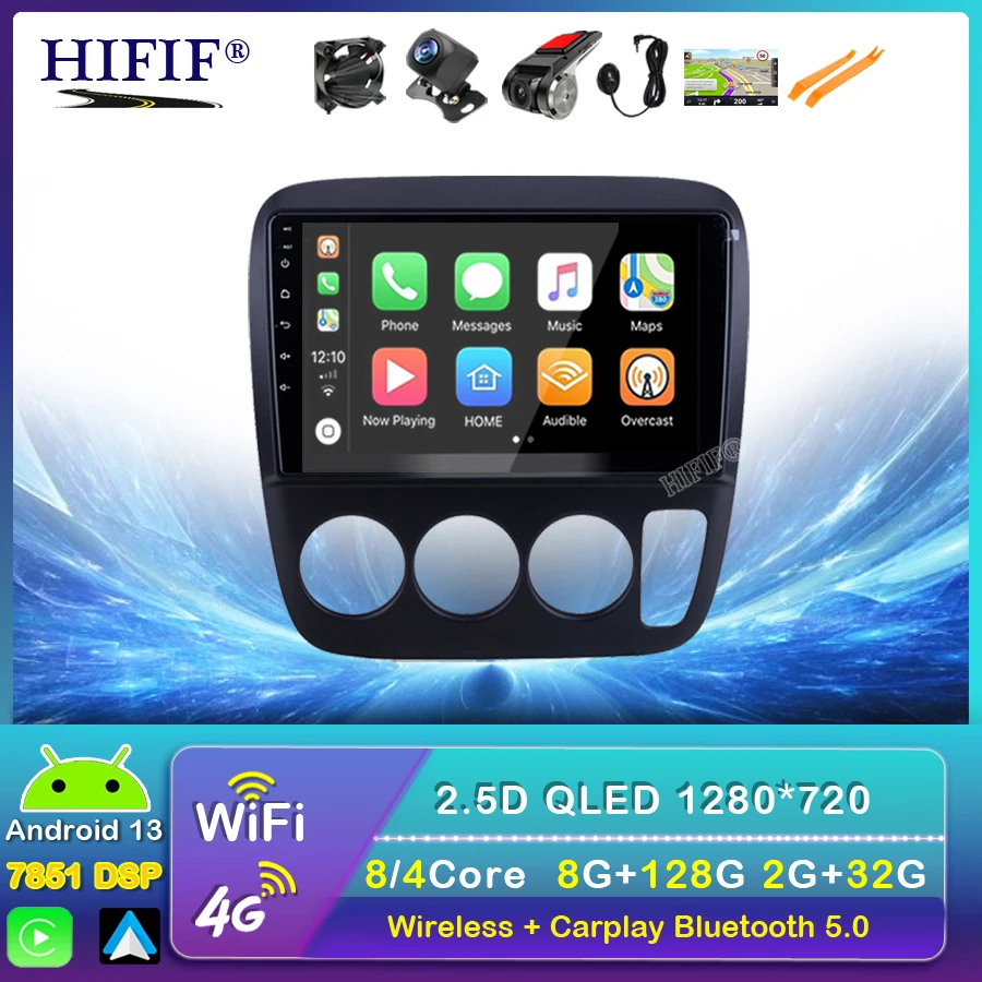 Для Honda CRV CR-V 3 1998-2001 Android 13 автомобильное мультимедийное радио GPS-навигация Carplay 2 DIN без DVD-плеера 2din
Для Honda CRV CR-V 3 1998-2001 Android 13 автомобильное мультимедийное радио GPS-навигация Carplay 2 DIN без DVD-плеера 2din