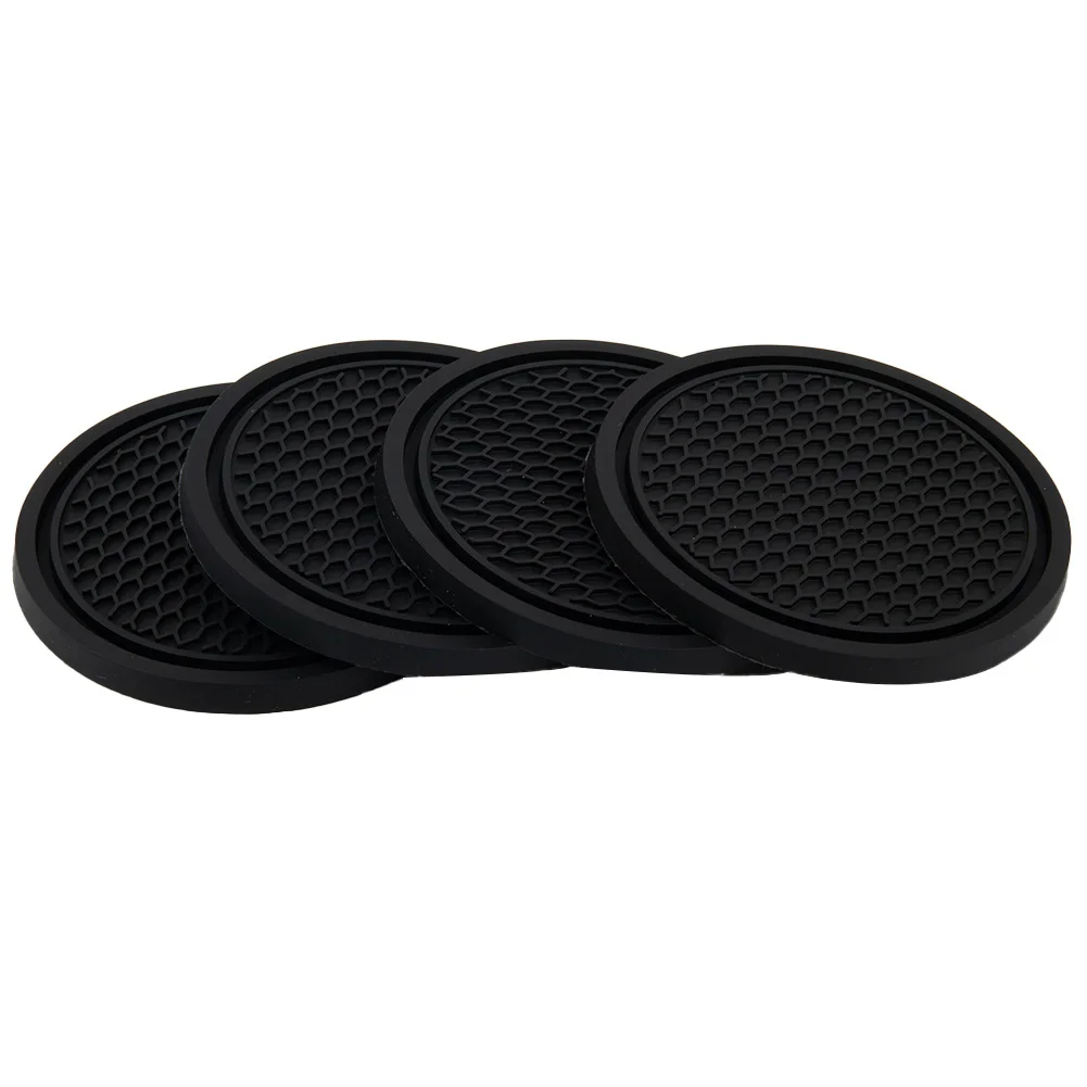 High Quality Practical To Use Car Coasters Insert Coaster Acrylic Diamond 4pcs Anti-Slip Black Car Accessories Silicone
High Quality Practical To Use Car Coasters Insert Coaster Acrylic Diamond 4pcs Anti-Slip Black Car Accessories Silicone