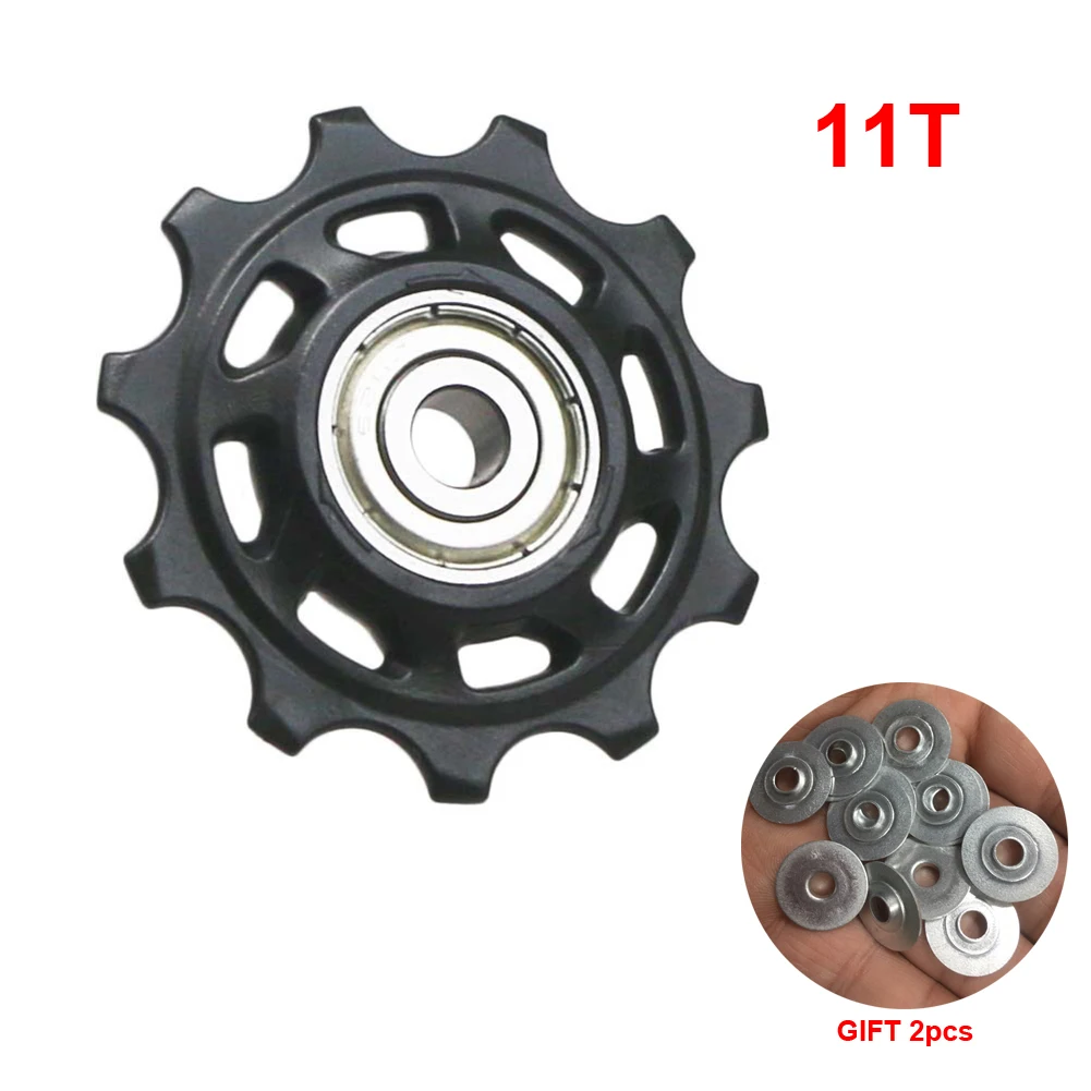 11/13T Bearing MTB Bicycle Rear Guide Wheel 9/10/11 Speed Bearing Road Bike-Jockey Derailleur Pulley Roller For-Shimano Repair
11/13T Bearing MTB Bicycle Rear Guide Wheel 9/10/11 Speed Bearing Road Bike-Jockey Derailleur Pulley Roller For-Shimano Repair