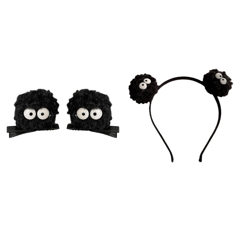 

Funny Black Briquettes Headband Hair Hoop Headband Decorative Headband Hair Accessories Women Perfect Present Supplies