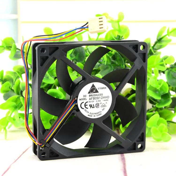 Новинка для Delta AFB0912HHD 9020 12В 0.36A 9 см PWM 4-проводной скоростной вентилятор охлаждения
Новинка для Delta AFB0912HHD 9020 12В 0.36A 9 см PWM 4-проводной скоростной вентилятор охлаждения