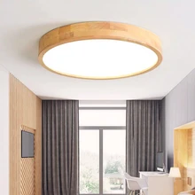 

Led Square wooden Ceiling Chandelier for Living Room Bedroom Light kitchen Round Chandeliers LED Lamp light fixtures