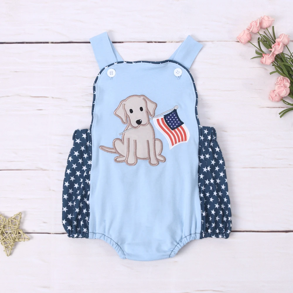 0-24M Baby Clothes Blue Lamb Dogs and Flag Forth July Design Boy Romper Summer Cotton Boy Clothes Comfortable Baby Bubble 2023
0-24M Baby Clothes Blue Lamb Dogs and Flag Forth July Design Boy Romper Summer Cotton Boy Clothes Comfortable Baby Bubble 2023