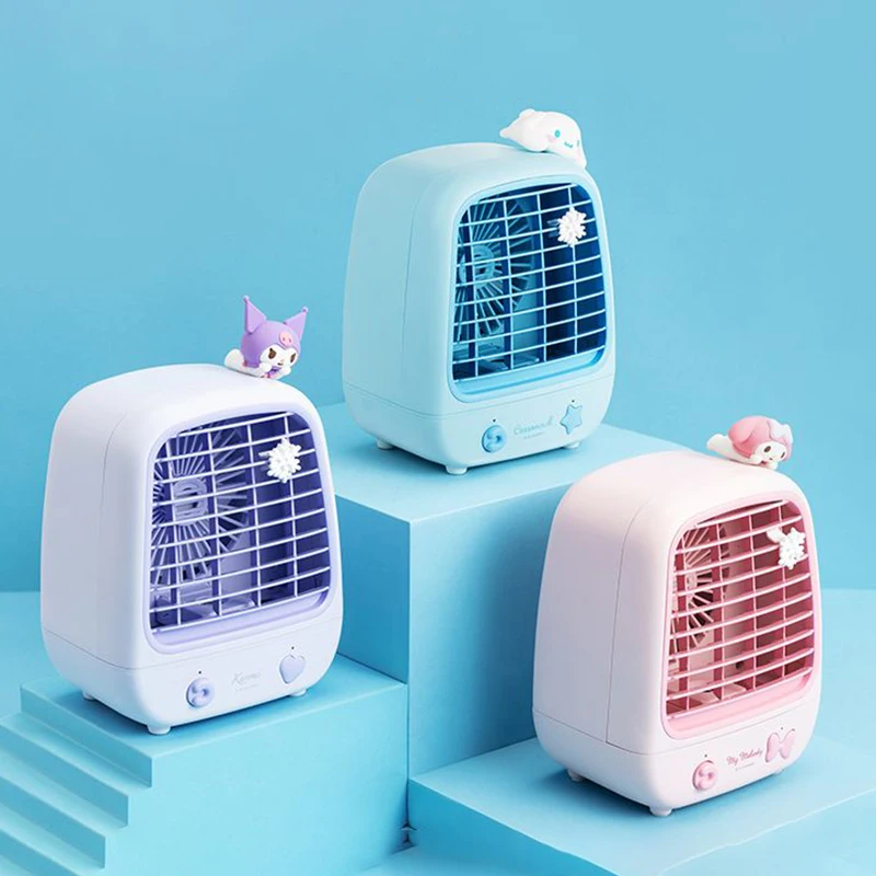 Kawaii Sanrio Anime Air Cooler Cute Hello Kitty Cinnamoroll Cartoon Summer Cool Portable Fan Originality Children Gifts
Kawaii Sanrio Anime Air Cooler Cute Hello Kitty Cinnamoroll Cartoon Summer Cool Portable Fan Originality Children Gifts