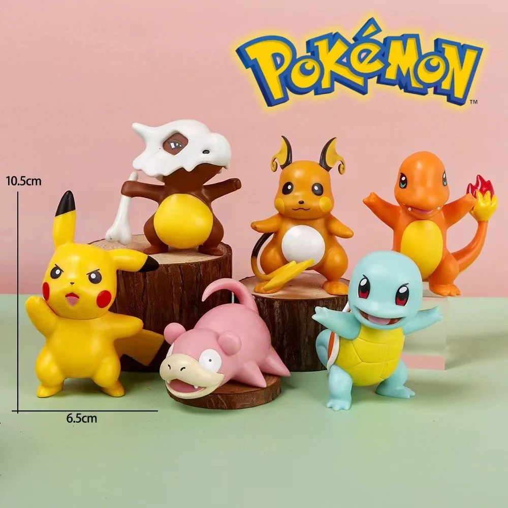 Hot Pokemon Figures Toy Set 6pcs Bulk Anime Doll Table Ornaments Lot Pikachu Figurine Pocket Monster Children Birthday Gifts
Hot Pokemon Figures Toy Set 6pcs Bulk Anime Doll Table Ornaments Lot Pikachu Figurine Pocket Monster Children Birthday Gifts