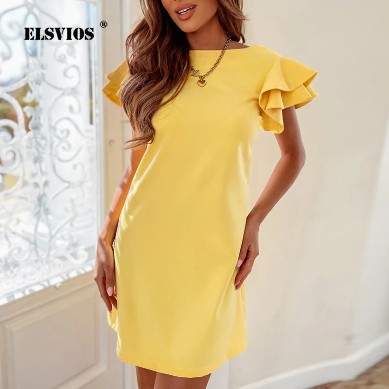 Women's Summer New Simple Solid Color Sexy Backless Pencil Dress Casual Fashion Pile Up Sleeves Slim Pullovers Straight Dresses
Women's Summer New Simple Solid Color Sexy Backless Pencil Dress Casual Fashion Pile Up Sleeves Slim Pullovers Straight Dresses