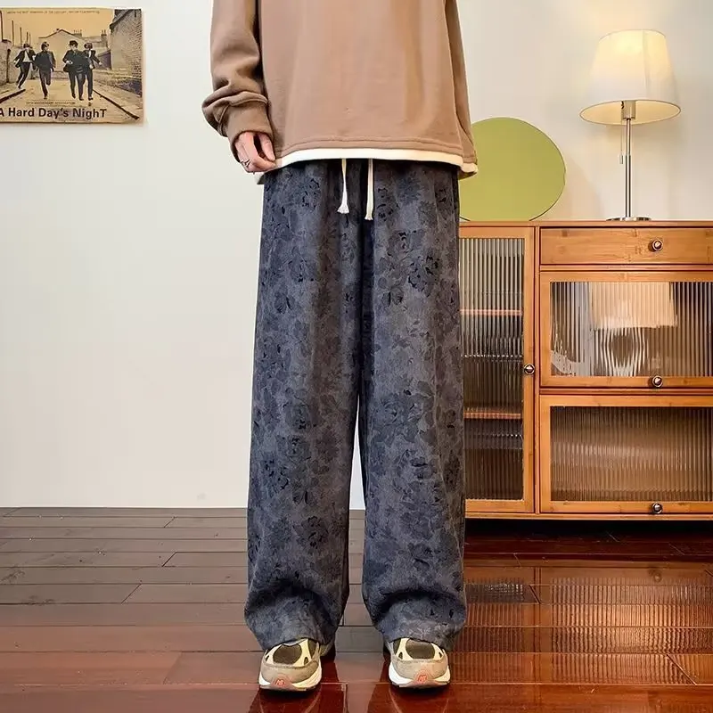 Vintage Casual Pants Men'S Spring And Autumn Ins-Style Corduroy Pants Loose Straight Tube Mop Pants
Vintage Casual Pants Men'S Spring And Autumn Ins-Style Corduroy Pants Loose Straight Tube Mop Pants
