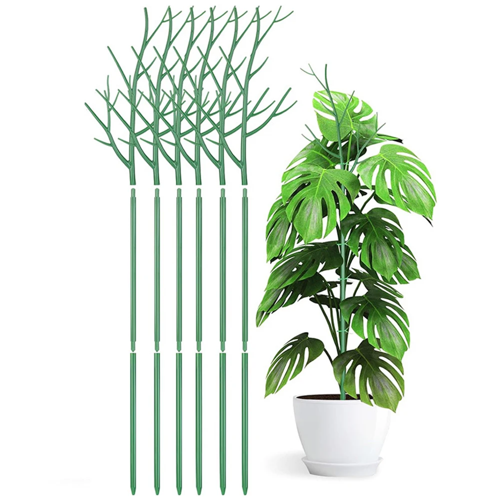 6 Pack Plant Support Stakes For Potted Plants Simulated Tree Branch Plant Plastic Sticks Adjustable Twig Plant Support Stake
6 Pack Plant Support Stakes For Potted Plants Simulated Tree Branch Plant Plastic Sticks Adjustable Twig Plant Support Stake